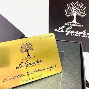 Invitation Gastronomique Signature
